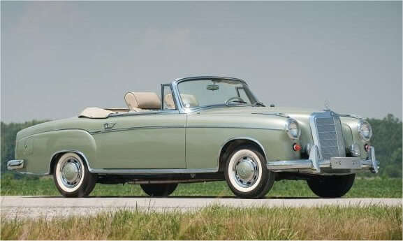 Mercedes-Benz W128 1958 Last ponton series