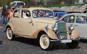 Mercedes-Benz W136 1935 MB 170V Cabrio 4-door