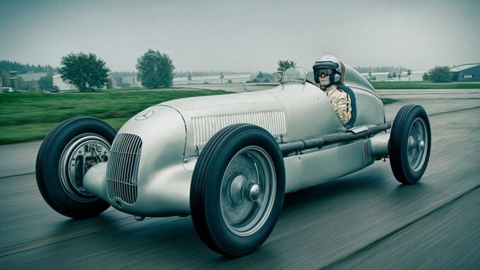 Mercedes-Benz W25 1934 Silberpfeil grand Prix racing car